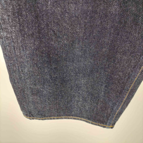 オーレイチョウルイ 0-CHO-RUI  IOS COMFORT インディゴ ワイドデニム マグネットボタン メンズ  34